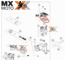 ( PAR ) Juntas do Cilindro Freio Dianteiro e Embreagem para Motos com Freio e Embreagem Brembo para KTM 2000 a 2024 - Husqvarna 2000 a 2024 - Husaberg ate 2013 - Gas Gas 21 a 24 - Freio 50313003000 / 77713003000 - Embreagem 5480200310030 / 54802003000