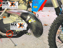 Ponta de Pedal de Freio Corona Laranja para KTM SX / SXF / XCF 16 em diante  - XCW / EXC / EXCF 2017 em diante