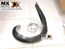Protetor de Curva Carbono / Fibra Marca Kicarbono KTM 2T TBI EXC 250/300 2024 a 2025 - SX/XC 250/300 23 a 25 - Husqvarna 250/300 TE/TBI 24 e 25 - TX 23 a 25 - Gas Gas EC/EX 250/300 2T 24 e 25 TBI