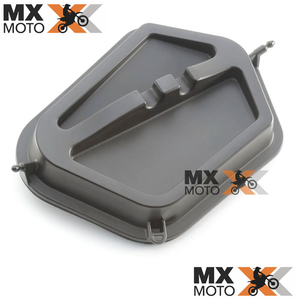 Tampa de Caixa de Filtro de AR Para Lavar a Moto Original KTM SX - XC - SXF - XCF 23 a 25 / EXCF - TBi EXC 24 e 25, Husqvarna TX - FX 23 a 25 / FE - TE TBi 24 e 25, GAS GAS 2T e 4T 24 e 25 - A46006998000